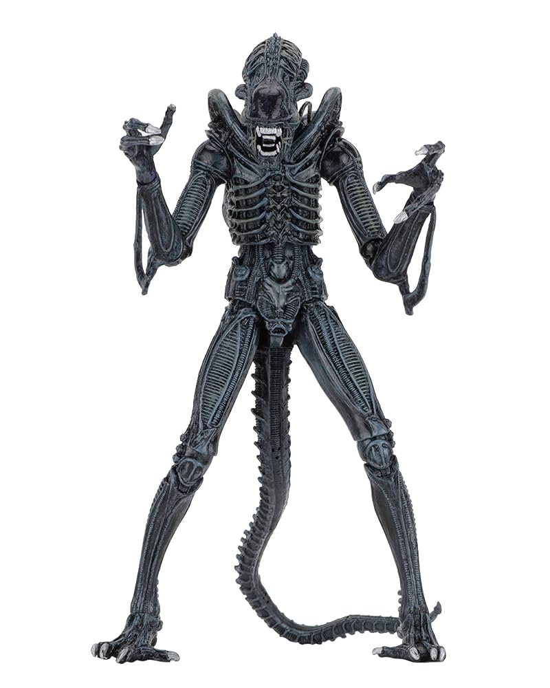 NECA Figurine Ultimate Alien Warrior Bleu, Multicolore